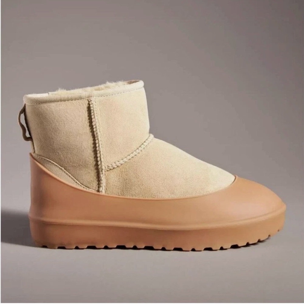 New UGG Chestnut Color Rubber Waterproof Boot Guard